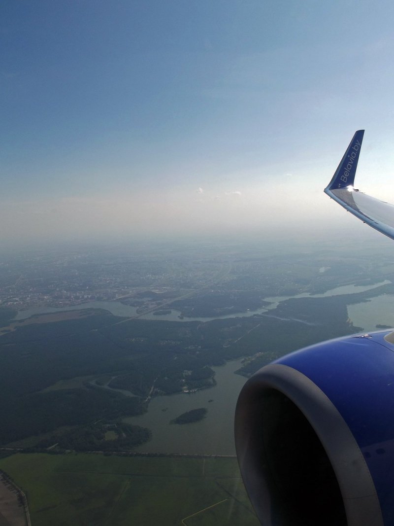 737 800 Вид сверху
