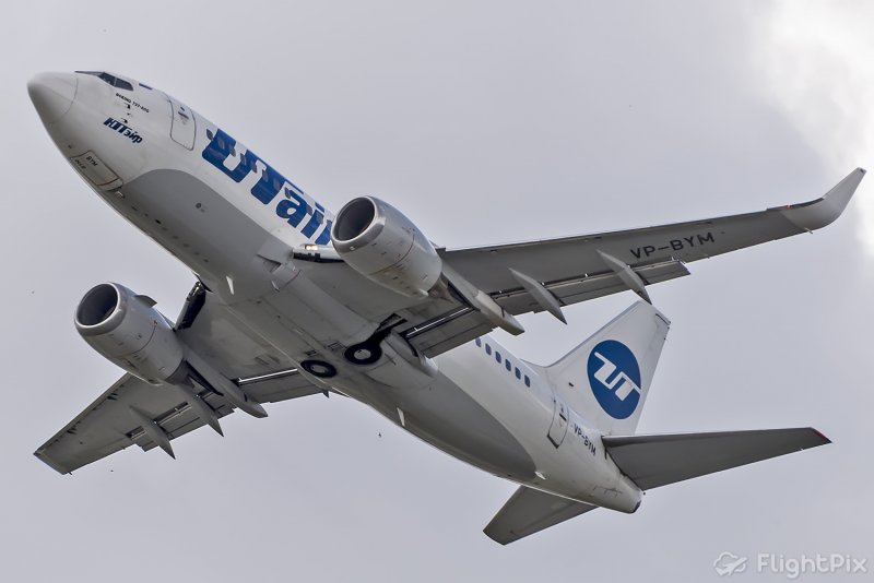 Boeing 737-500 взлет
