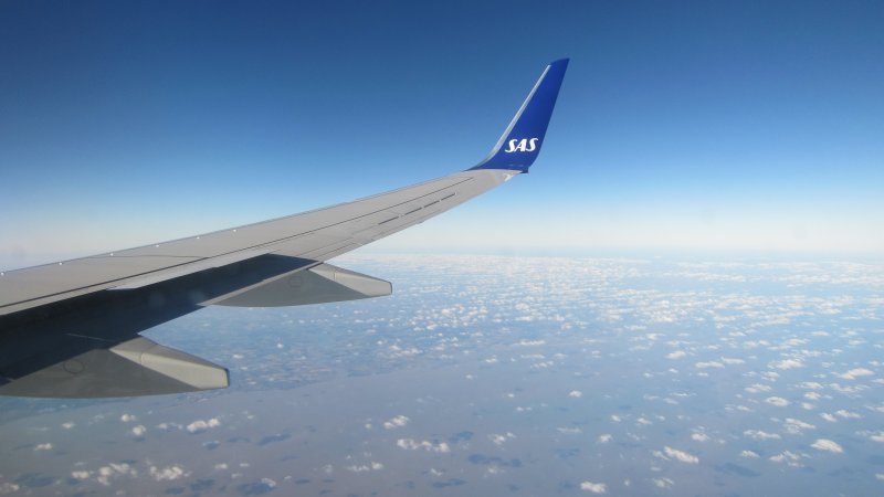 Крыло самолета Боинг 737
