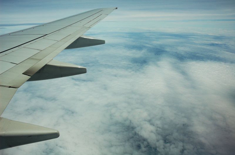 Крыло самолета Боинг 737-800