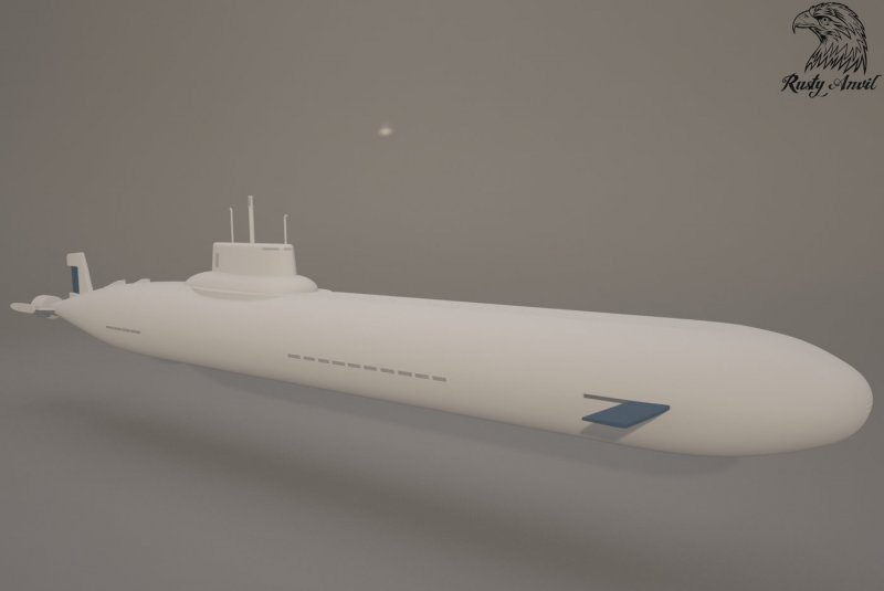 Лодка 3d High Poly