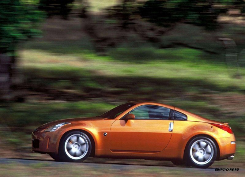 Ниссан 350z оранжевый