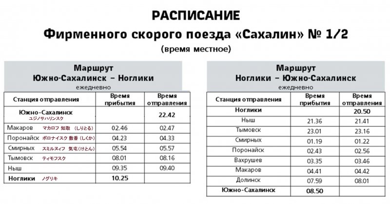 Расписание автобусов Поронайск Смирных