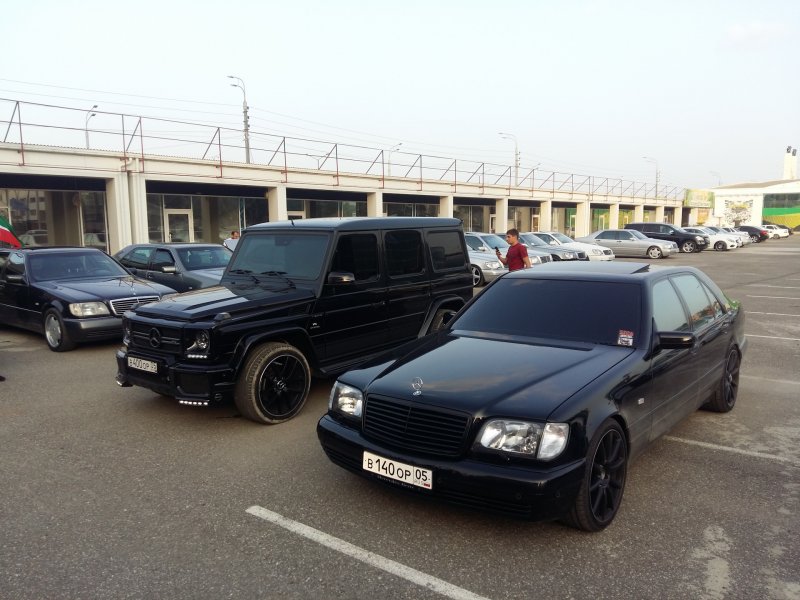 Мерседес w140 и Гелендваген