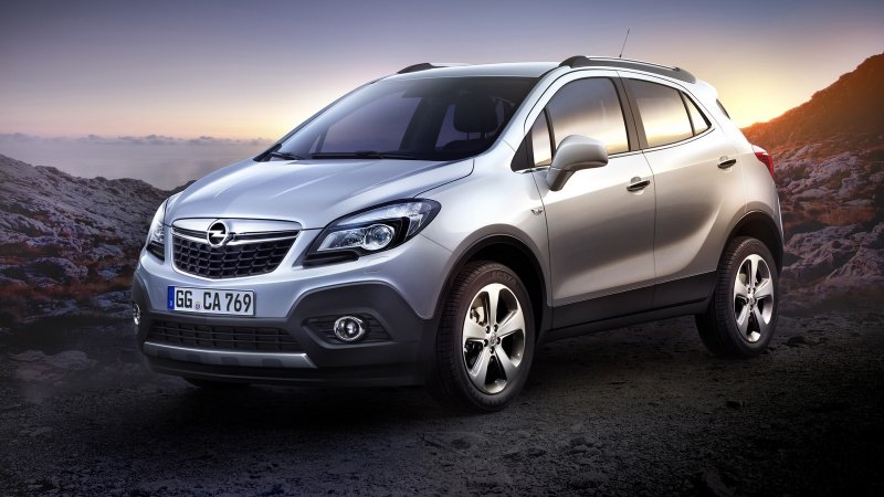Opel Mokka 2014 фото панели