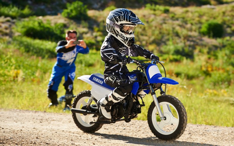 Дети на Yamaha pw50