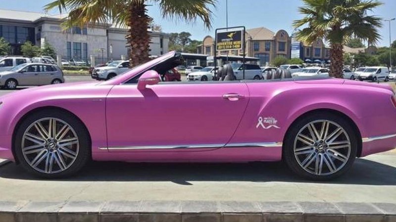 Bentley Continental Pink
