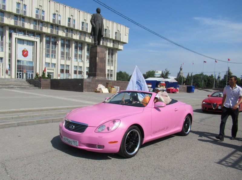 Розовый кабриолет Тамбов