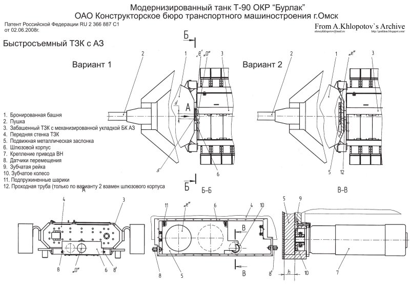 Танк 95 черный Орел