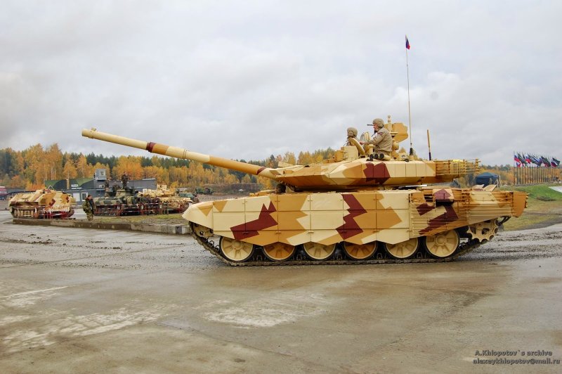 Броня башни т 90