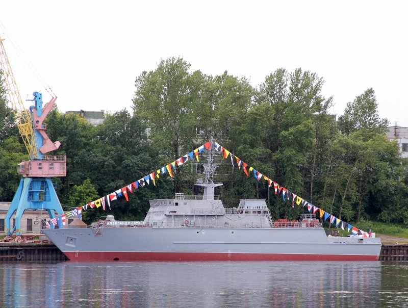Тральщик александрит проекта 12700