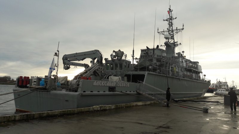 Базовый тральщик проекта 12700 "александрит" - Иван Антонов;