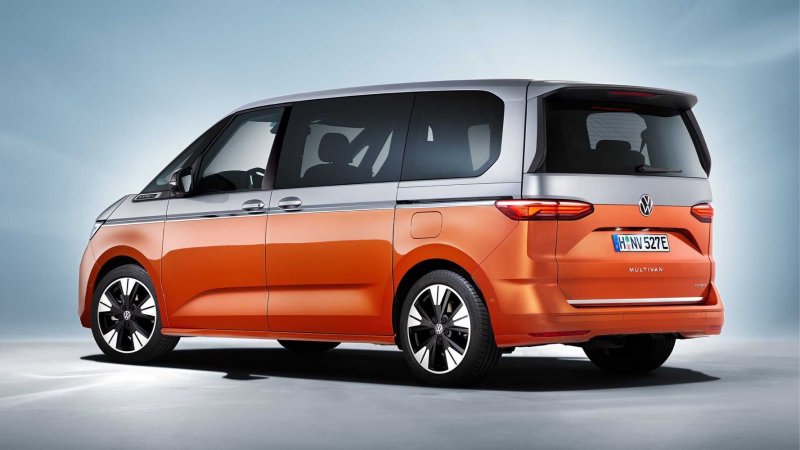 VW T6.1 красный "Fortana" металлик