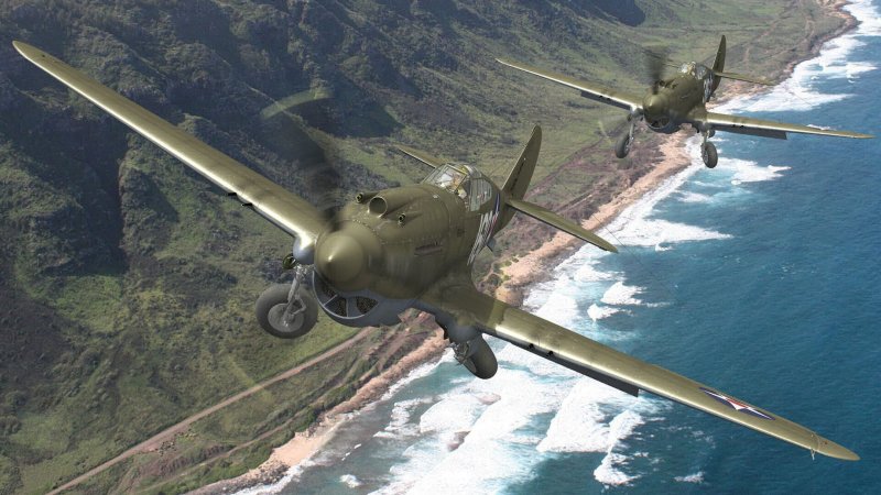 Warhawk самолет