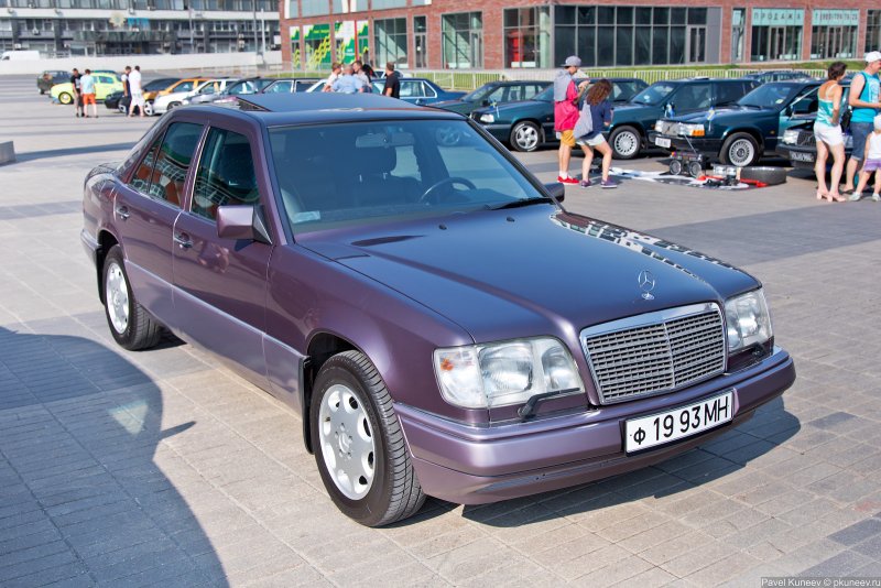 124 Mercedes борнит