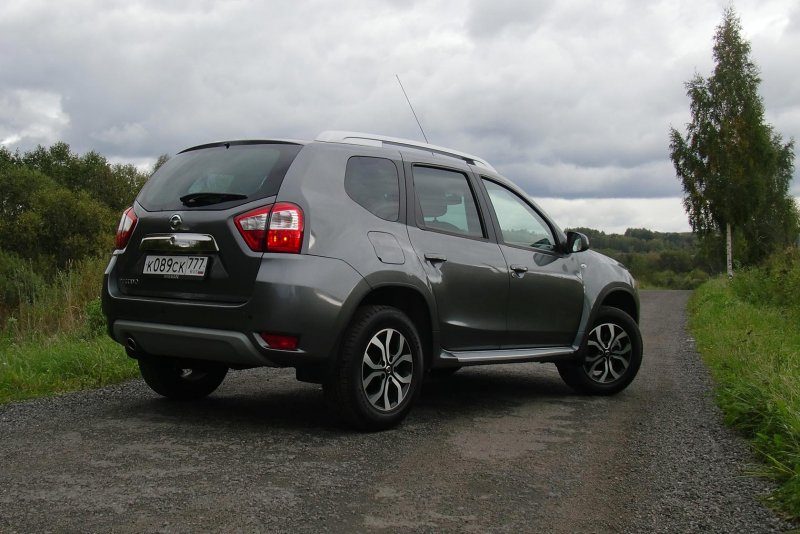 Nissan Terrano сзади
