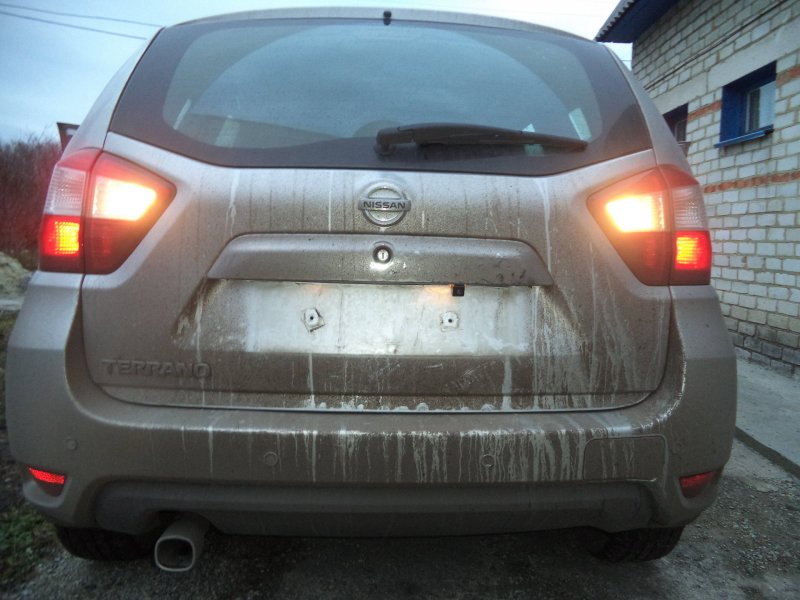 Спойлер Nissan Terrano