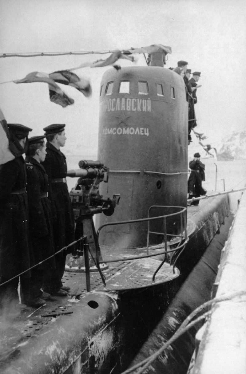 Подводная лодка ВОВ 1941-1945