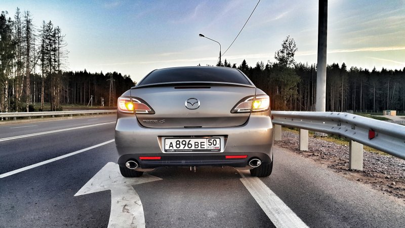 Mazda 6 gg выхлоп