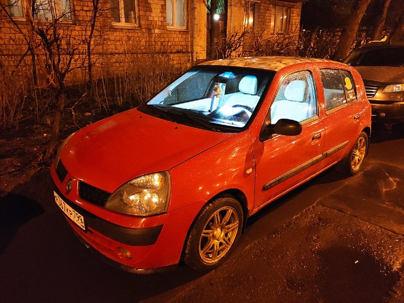 Clio RS 2003 салон