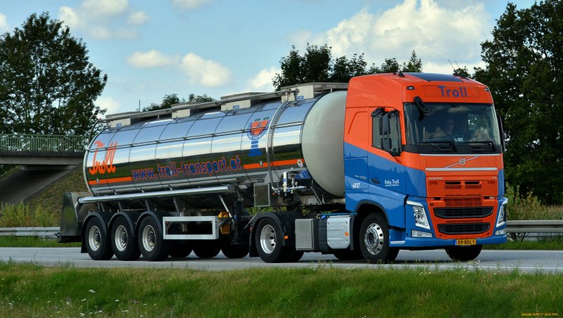 Volvo fm топливозаправщик