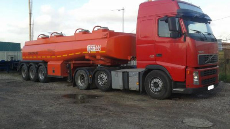 Volvo fm бензовоз