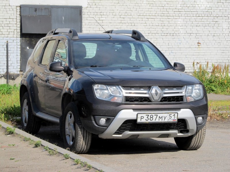 196 Renault Duster номер России