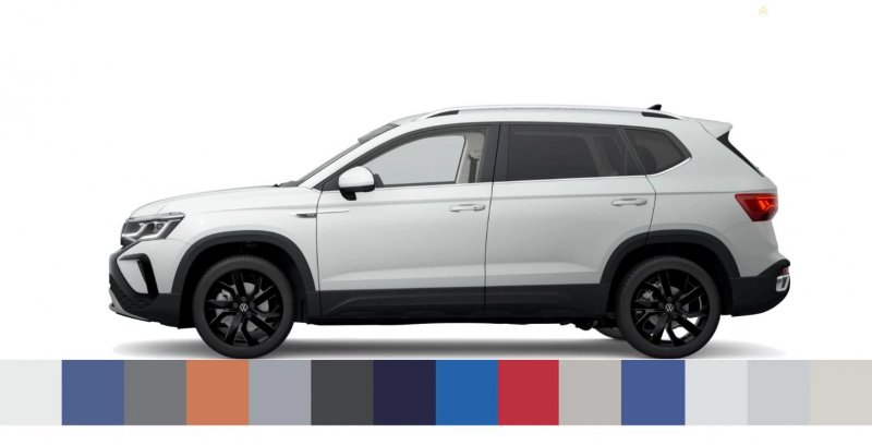 Цвет VW Taos Platinum