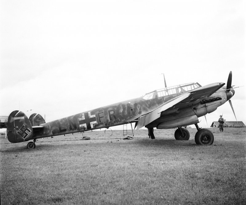 Самолёты Люфтваффе bf 110e