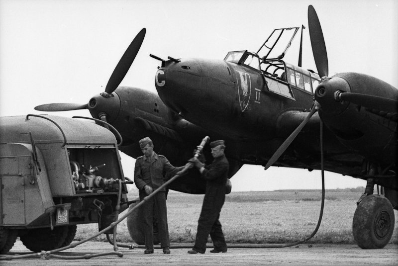 Истребитель Мессершмитт bf 110