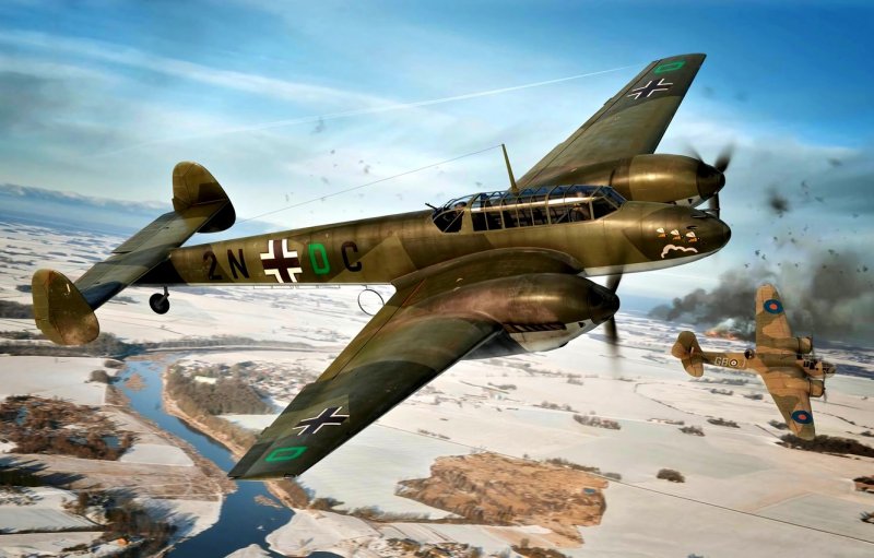 Мессершмитт bf 110