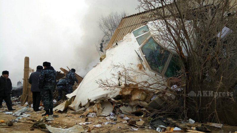 Крушение Боинг 747 в Киргизии