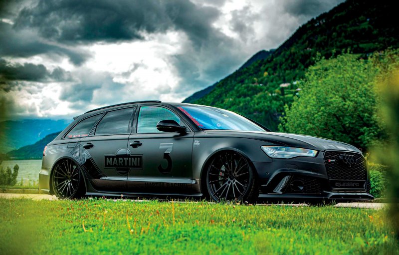 Audi rs6 avant Green