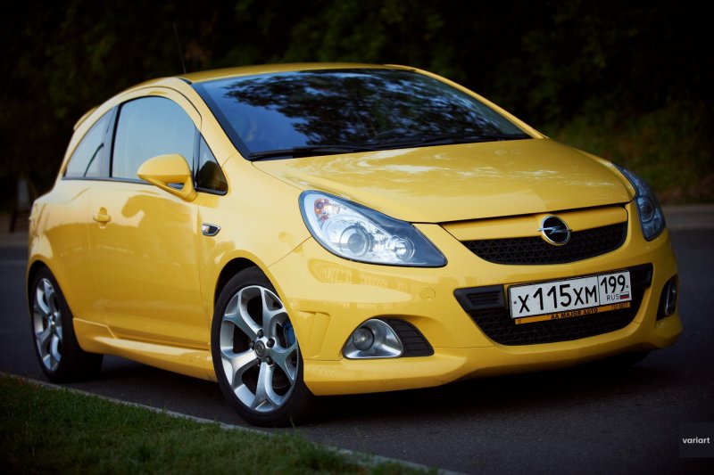 Corsa OPC хром