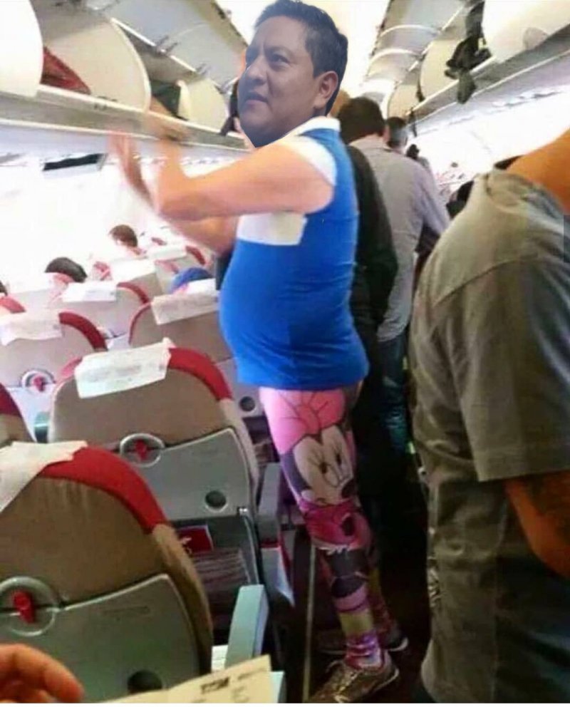Самолет прикол