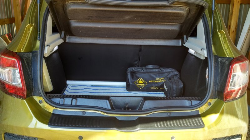 Renault Sandero Stepway 2020 багажник