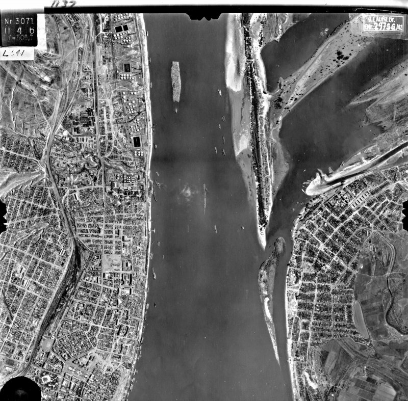Аэрофотосъемка Сталинграда 1942