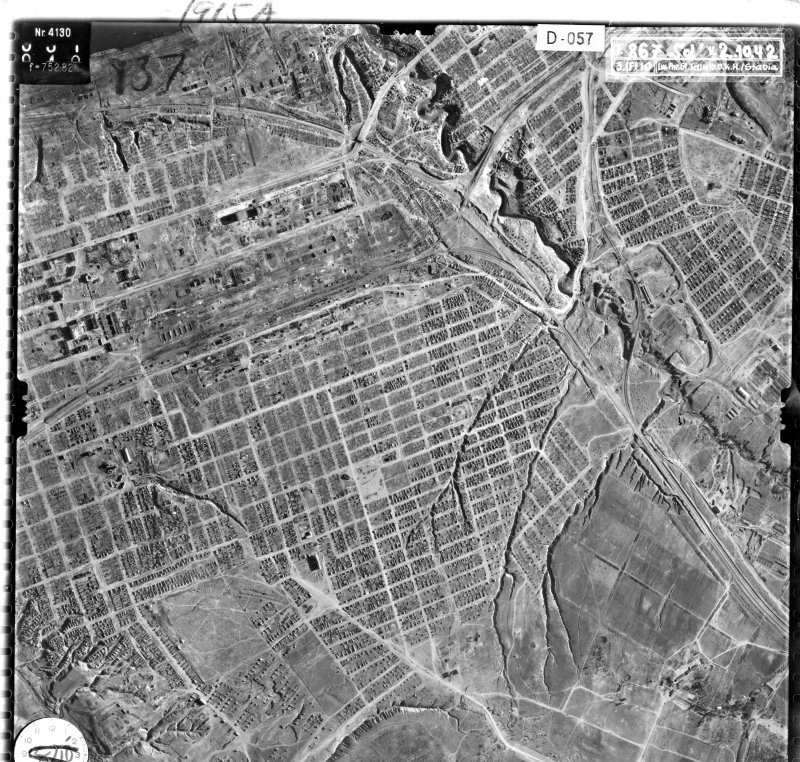 Аэрофотоснимки Сталинград 1942