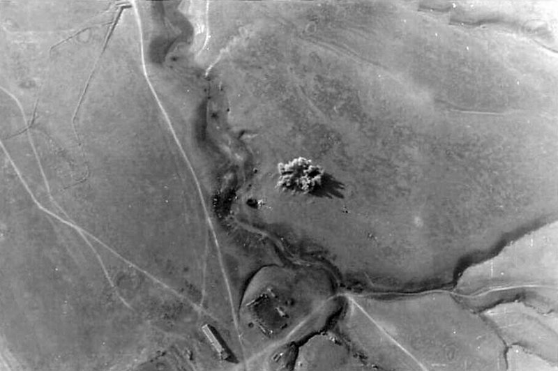 Немецкая аэрофотосъемка Сталинграда высота 102
