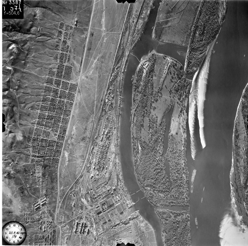 Немецкая аэрофотосъемка Сталинград 1942 1943