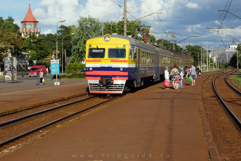 Электрички в Латвии