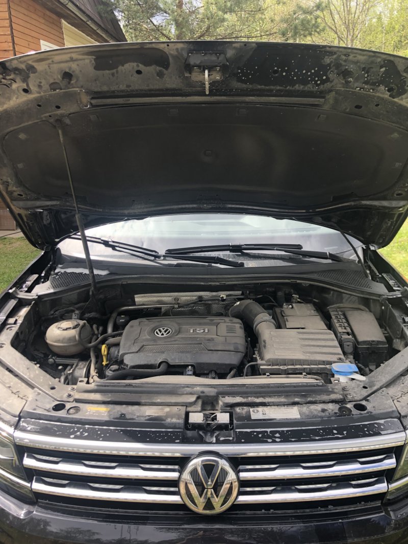 Tiguan 2 180 подкапотное