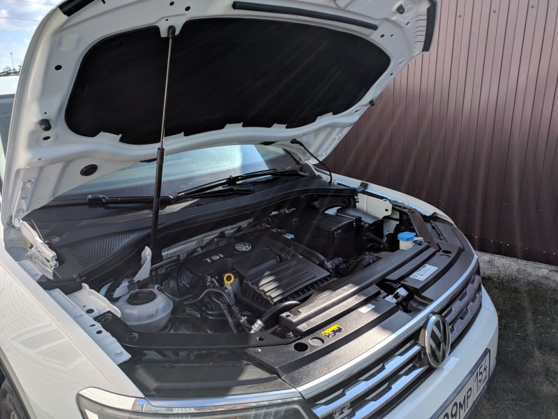 Tiguan 2 180 подкапотное