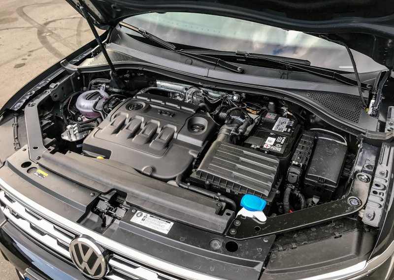 Tiguan 2.0 TSI Cawa подкапотное