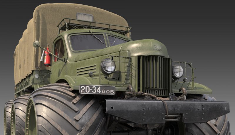 ЗИЛ-157 Понтонный