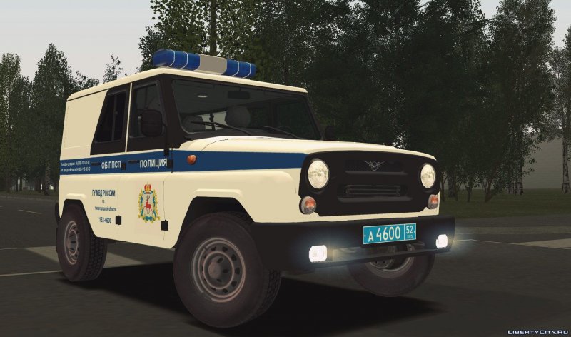 УАЗ Патриот полиция крмп