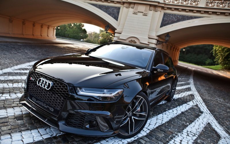 Audi rs6 2017 Black