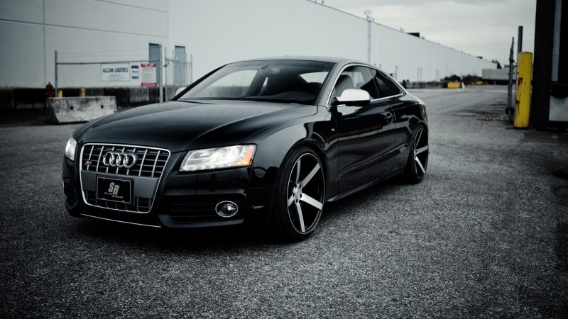 Ауди s5 черная
