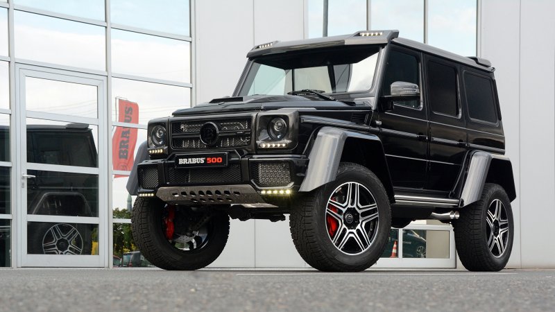 Mercedes g 55 AMG Brabus 4k