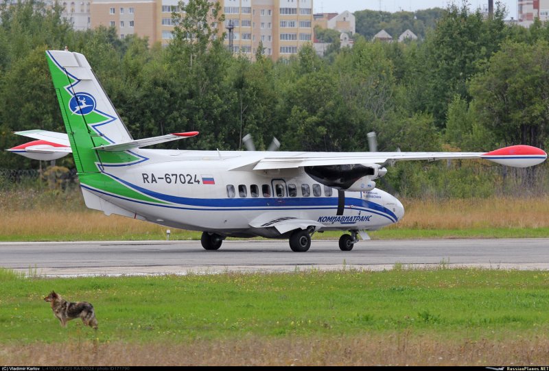 Самолет л 410 Комиавиатранс